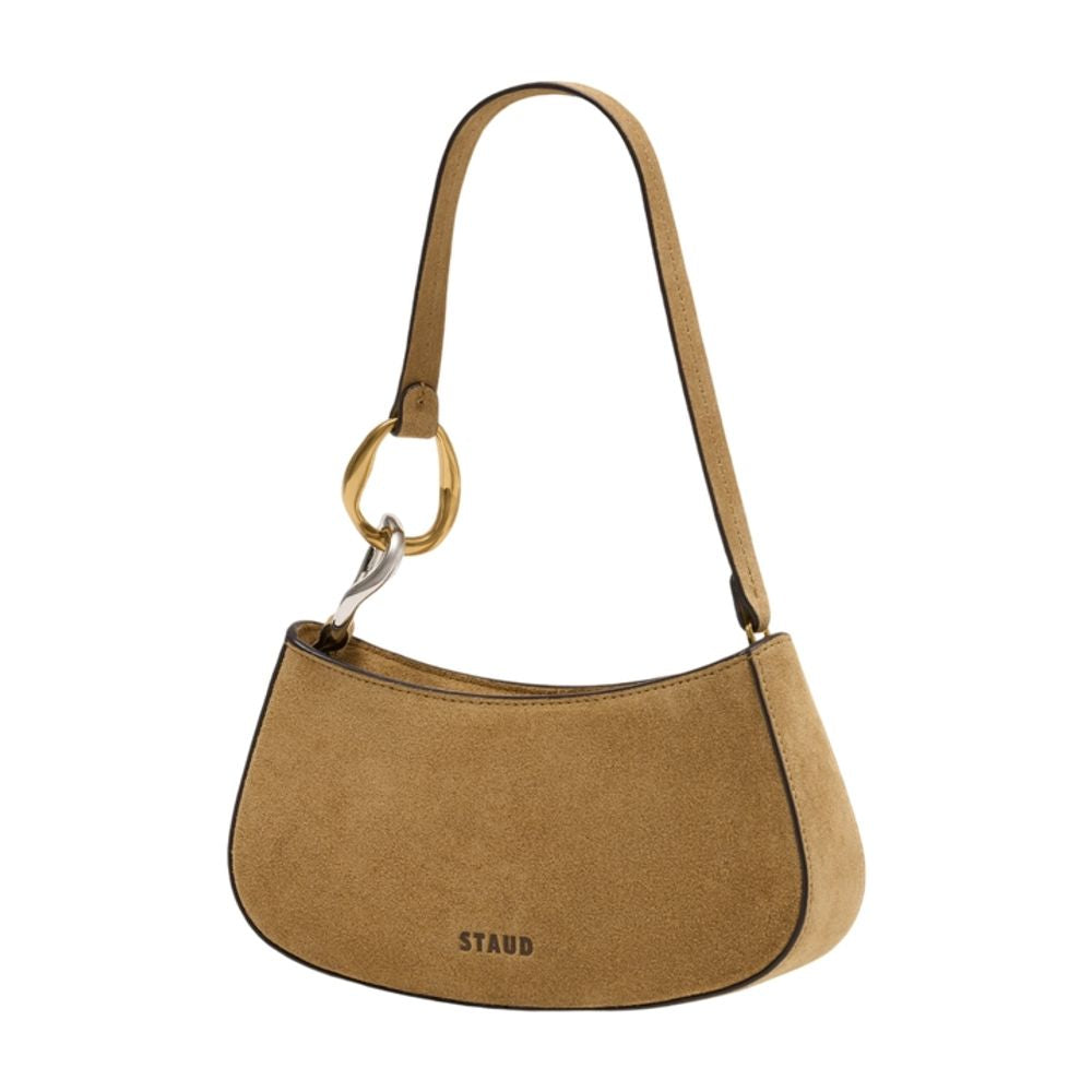 Staud Ollie Shoulder Bag — Brown, view 2
