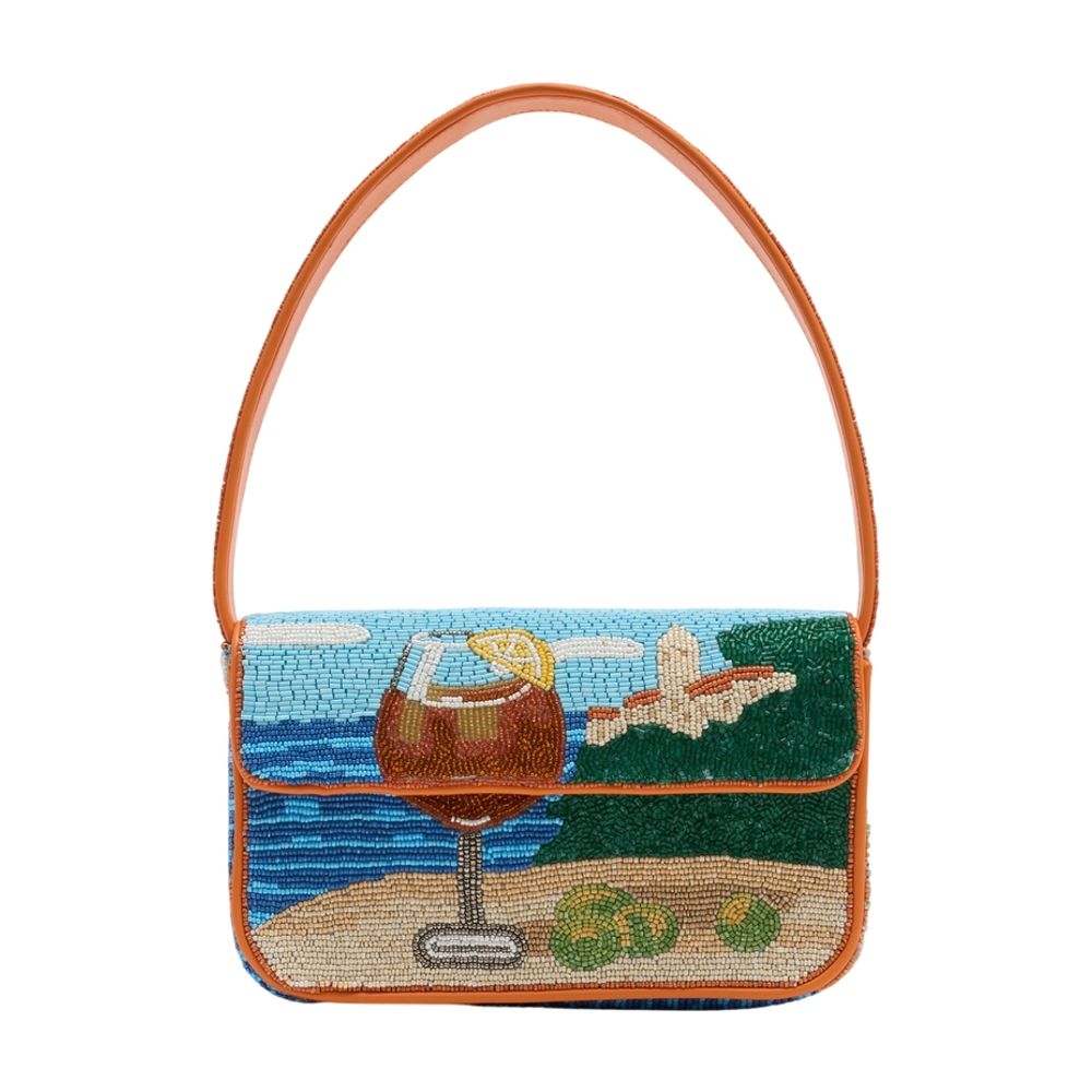 Staud Tommy Shoulder Bag — Multicolor by Staud