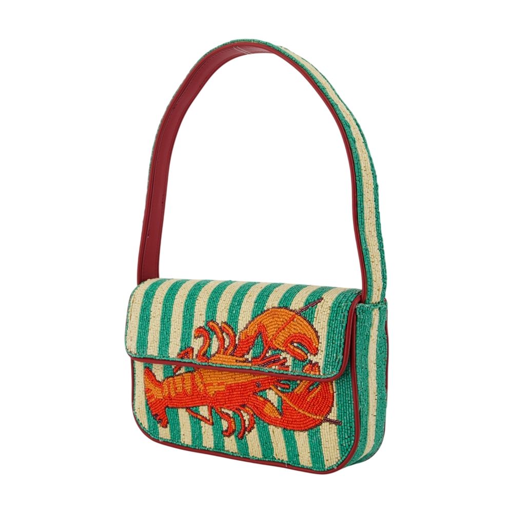 Staud Tommy Shoulder Bag — Multicolor, view 2