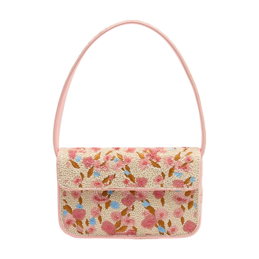 Staud Tommy Shoulder Bag — Pink by Staud