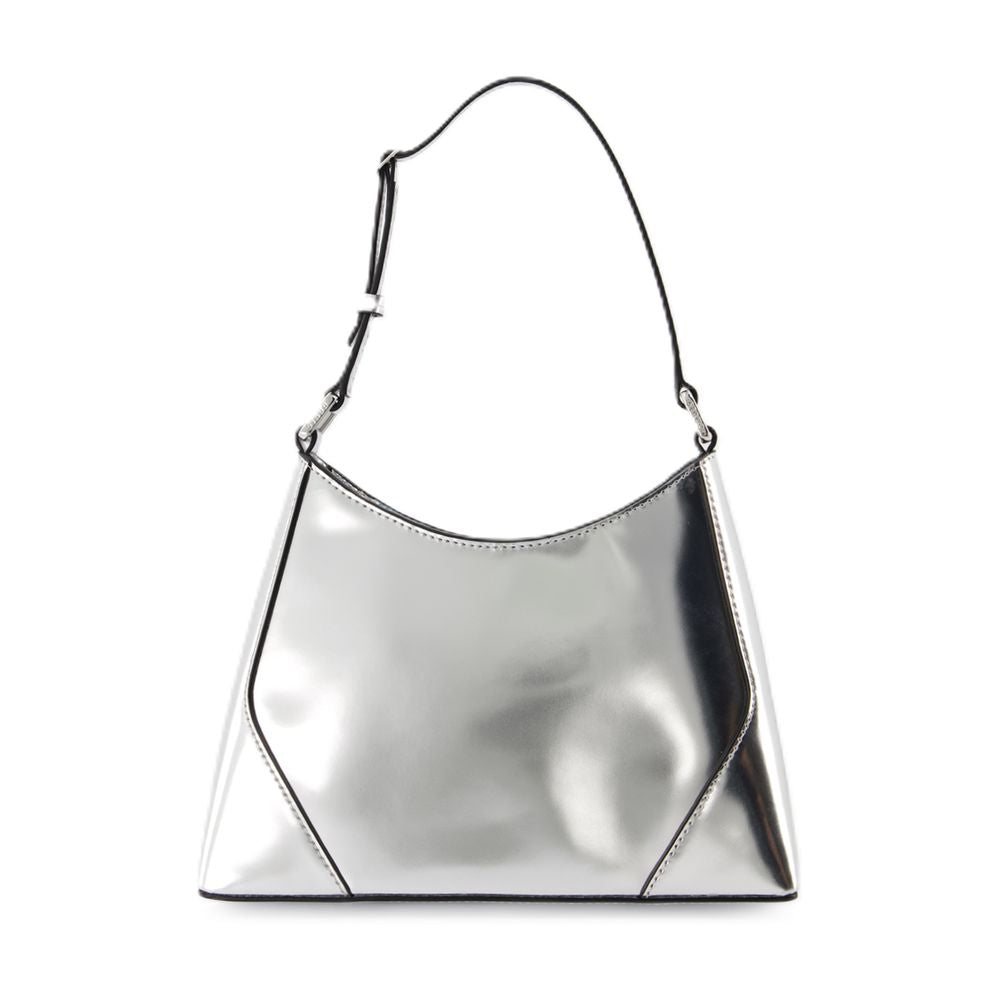 Staud Linda Shoulder Bag — Silver by Staud