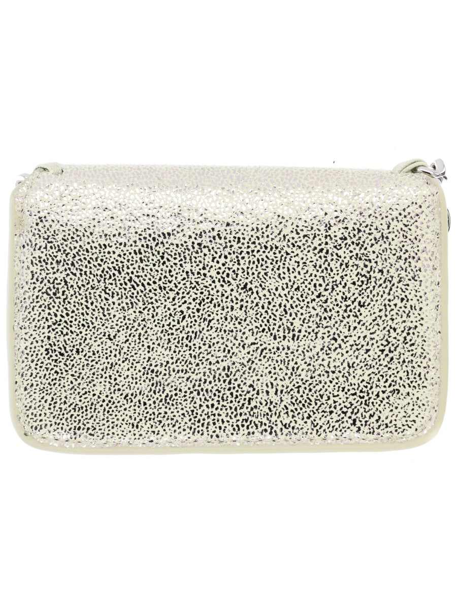 Stella McCartney Falabella Card Case — Silver, view 3