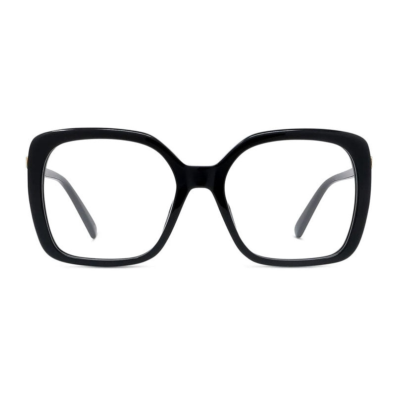 Stella McCartney Square Full Rim Eyeglasses — Black, view 2