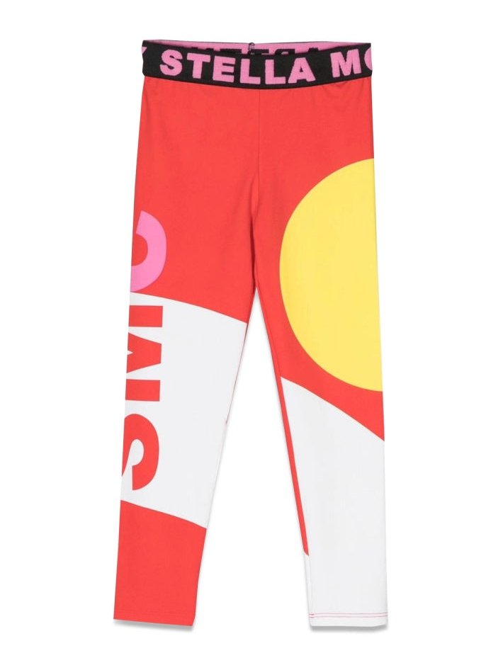 Stella McCartney Stretch Polyamide Leggings — Multicolor by Stella McCartney