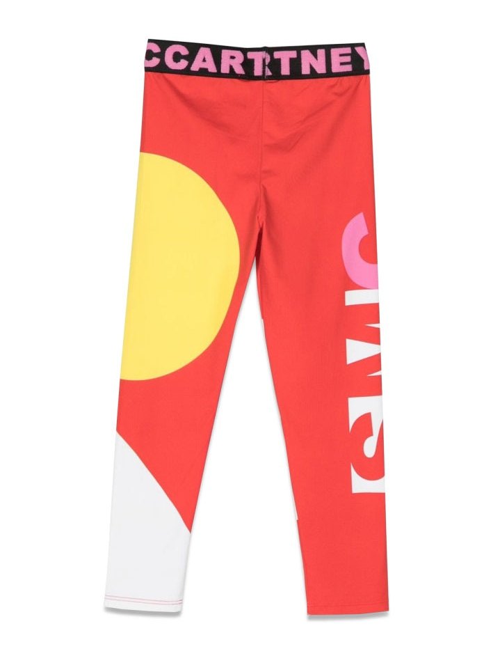 Stella McCartney Stretch Polyamide Leggings — Multicolor, view 2