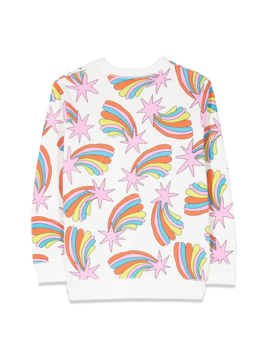 Stella McCartney Cotton Sweatshirt — Ivory, view 2