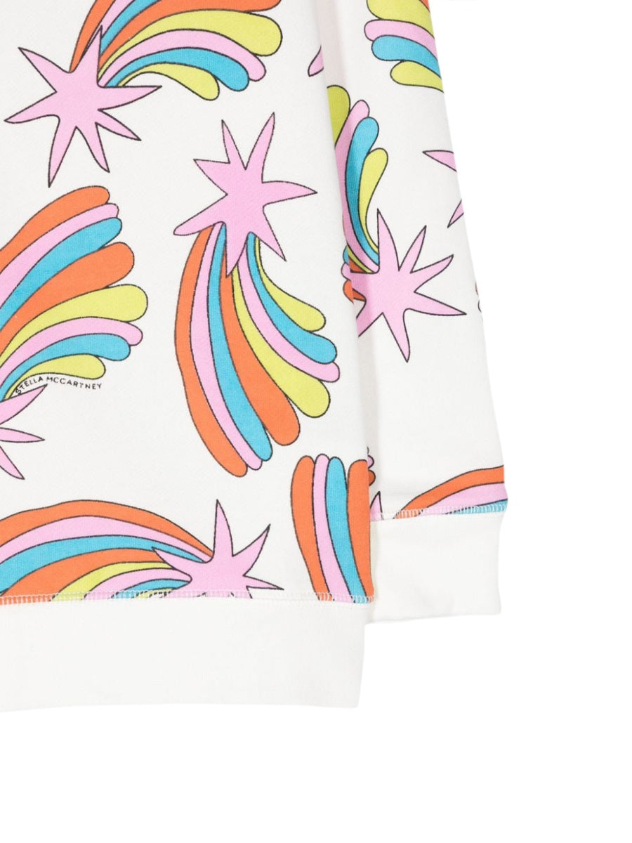 Stella McCartney Cotton Sweatshirt — Ivory, view 3
