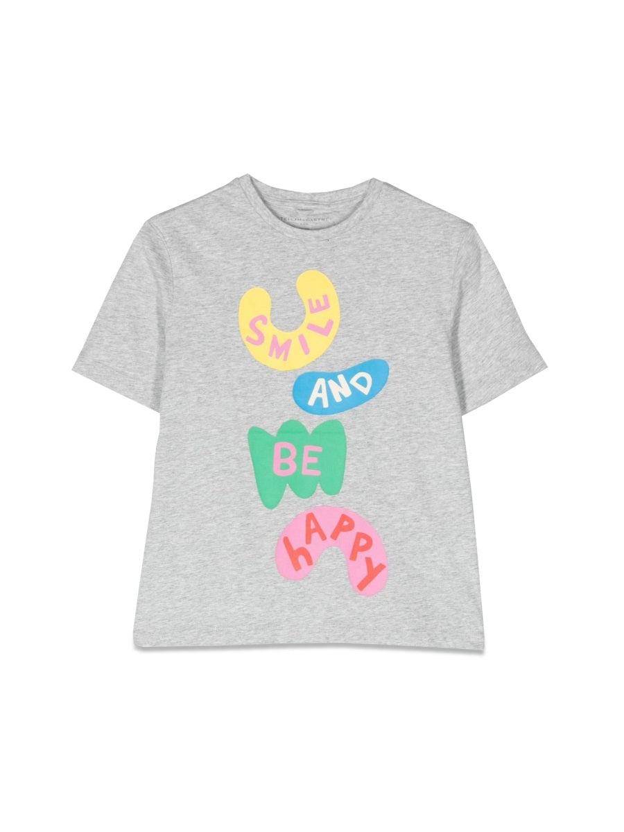 Stella McCartney Cotton T-Shirt — Gray, view 2
