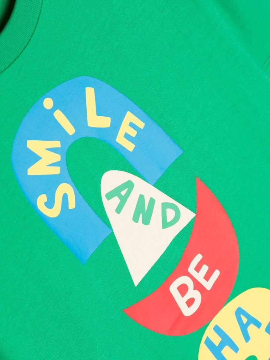 Stella McCartney Cotton T-Shirt — Green, view 3