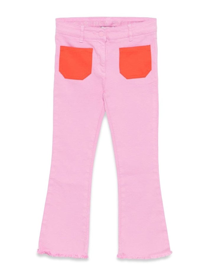 Stella McCartney Cotton Trousers — Pink by Stella McCartney
