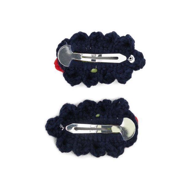 Stine Goya Cherr Hair Clips — Blue, view 3