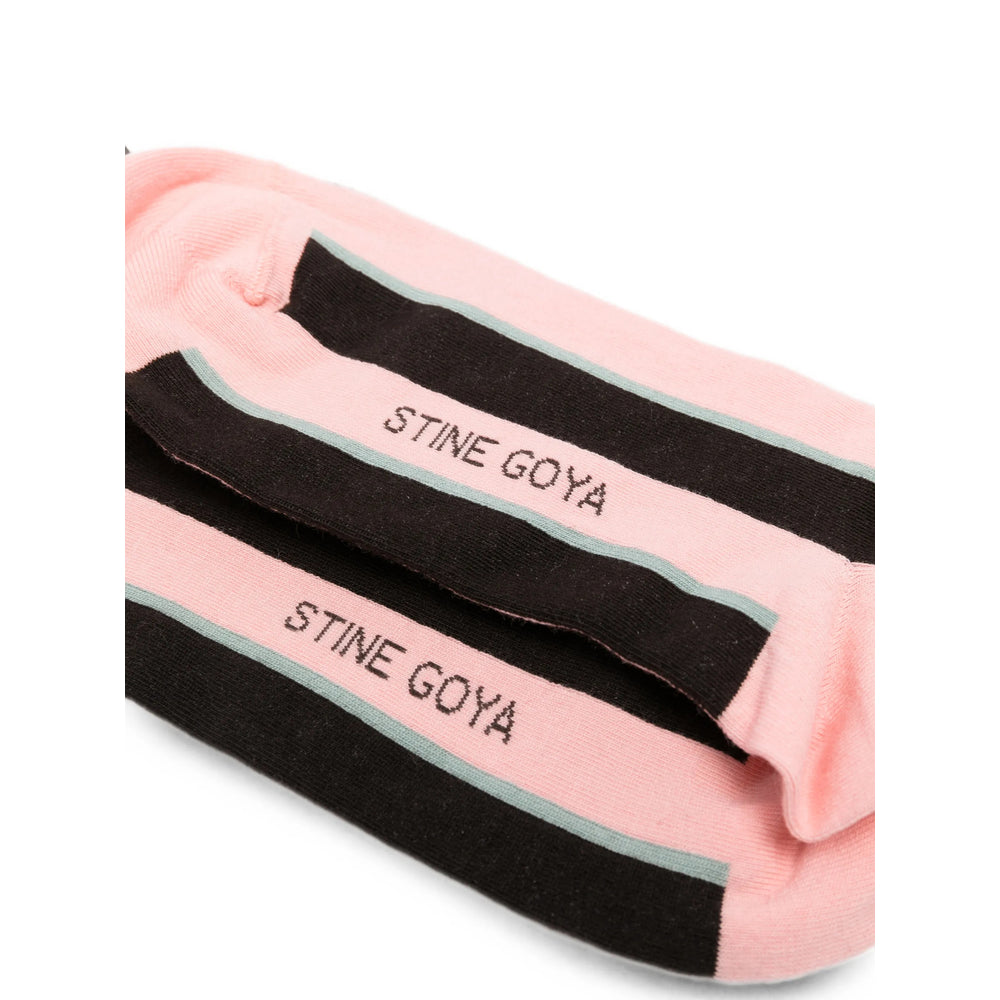 Stine Goya Rosmi Socks — Pink, view 3