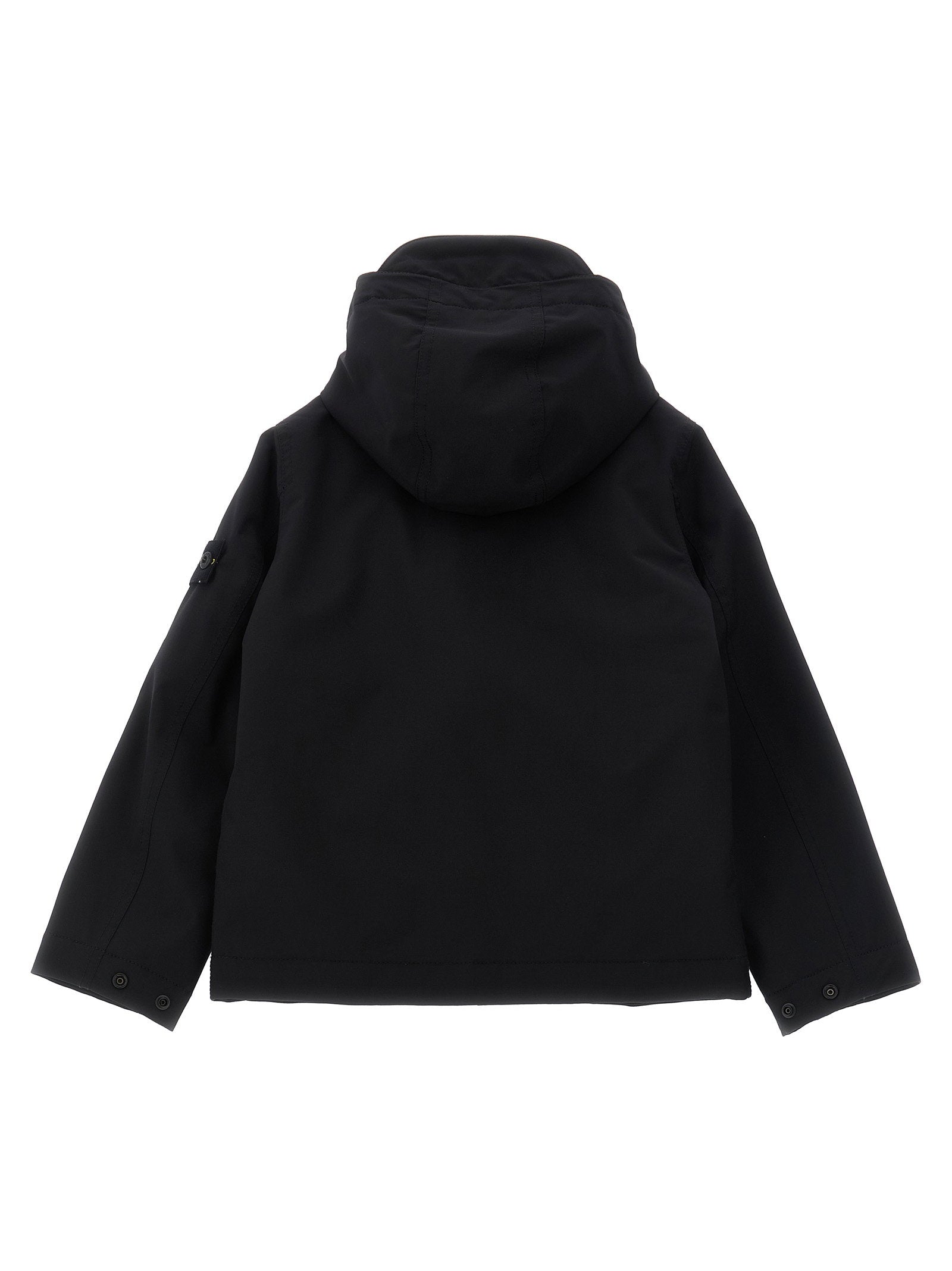 Stone Island Junior Primaloft® Water-Repellent Parka — Black, view 2