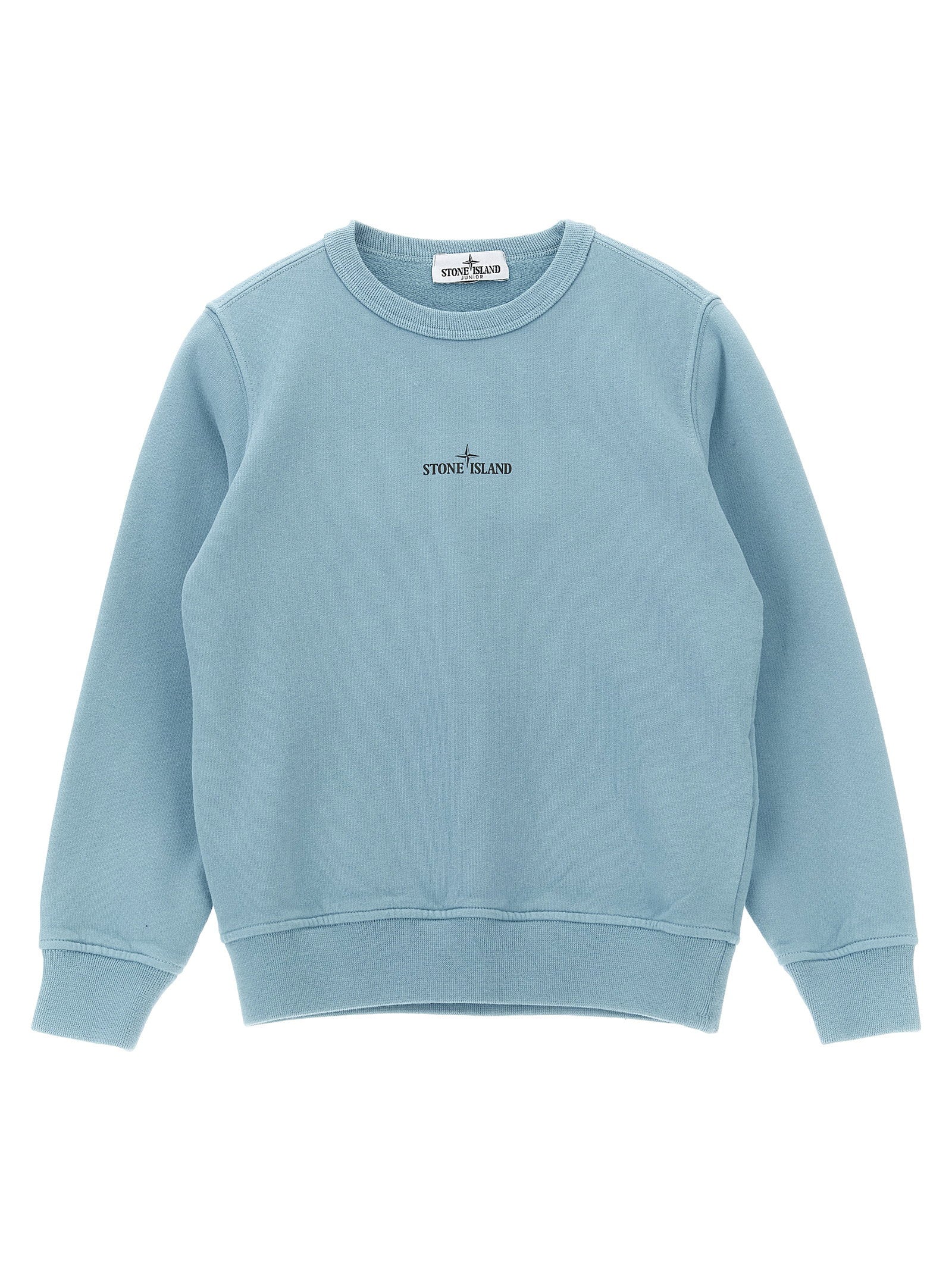 Stone Island Junior Logo Sweatshirt — Blue by Stone Island Junior
