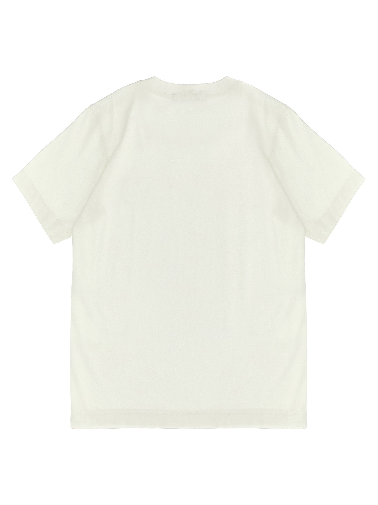 Stone Island Junior Logo Patch T-Shirt — White, view 2