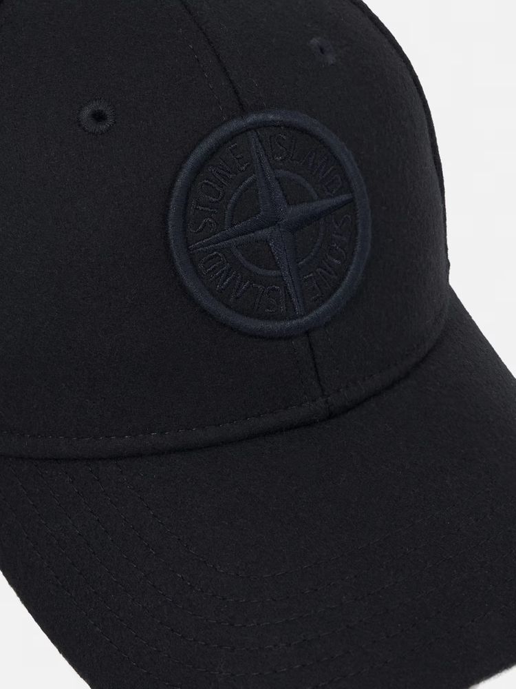 Stone Island L2S159100010S0502V00 Embroidered Logo Baseball Cap — Navy, view 2