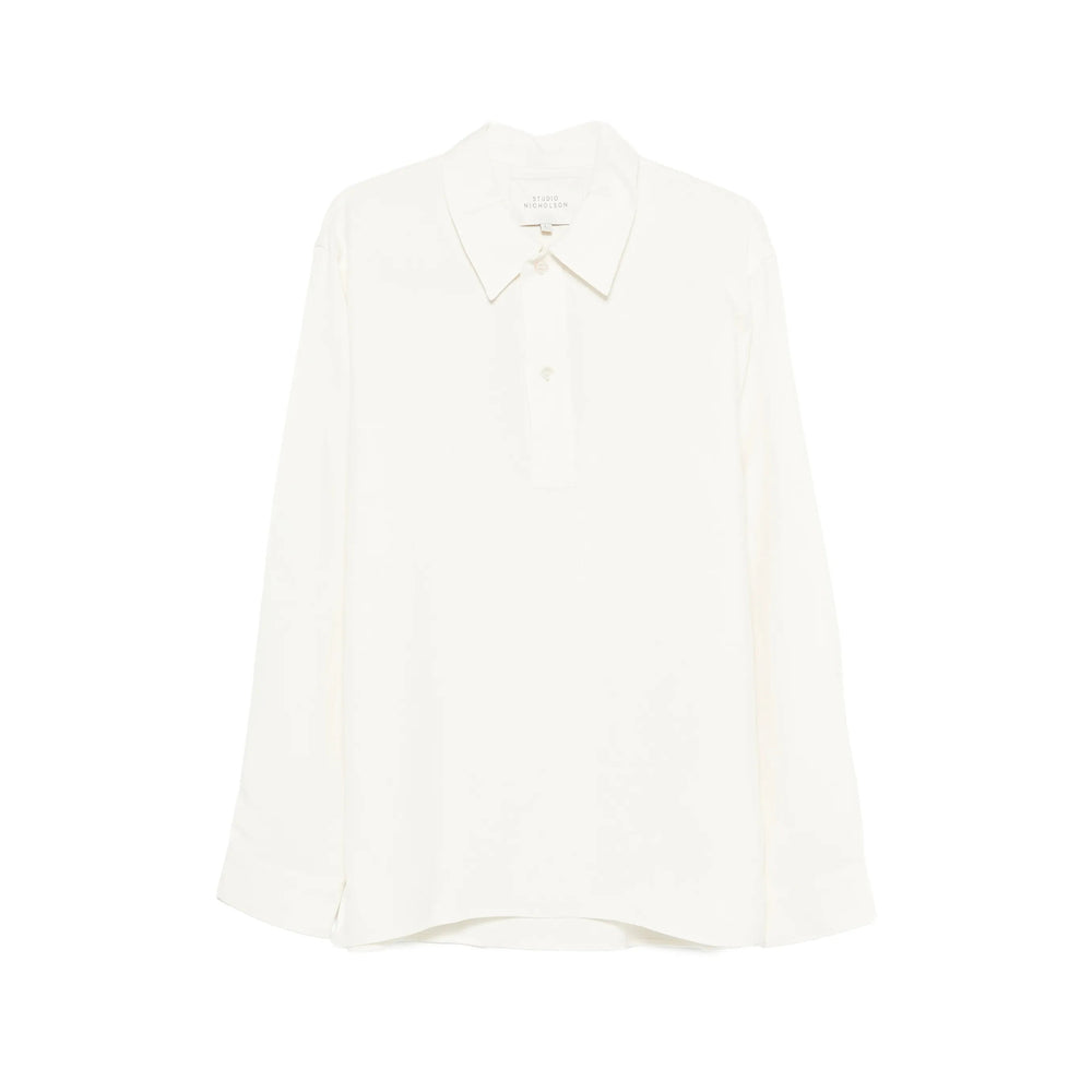 Studio Nicholson Austin Shirt — White by Studio Nicholson