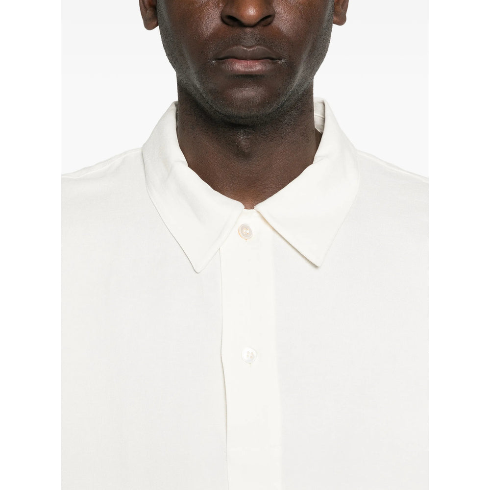 Studio Nicholson Austin Shirt — White, view 5