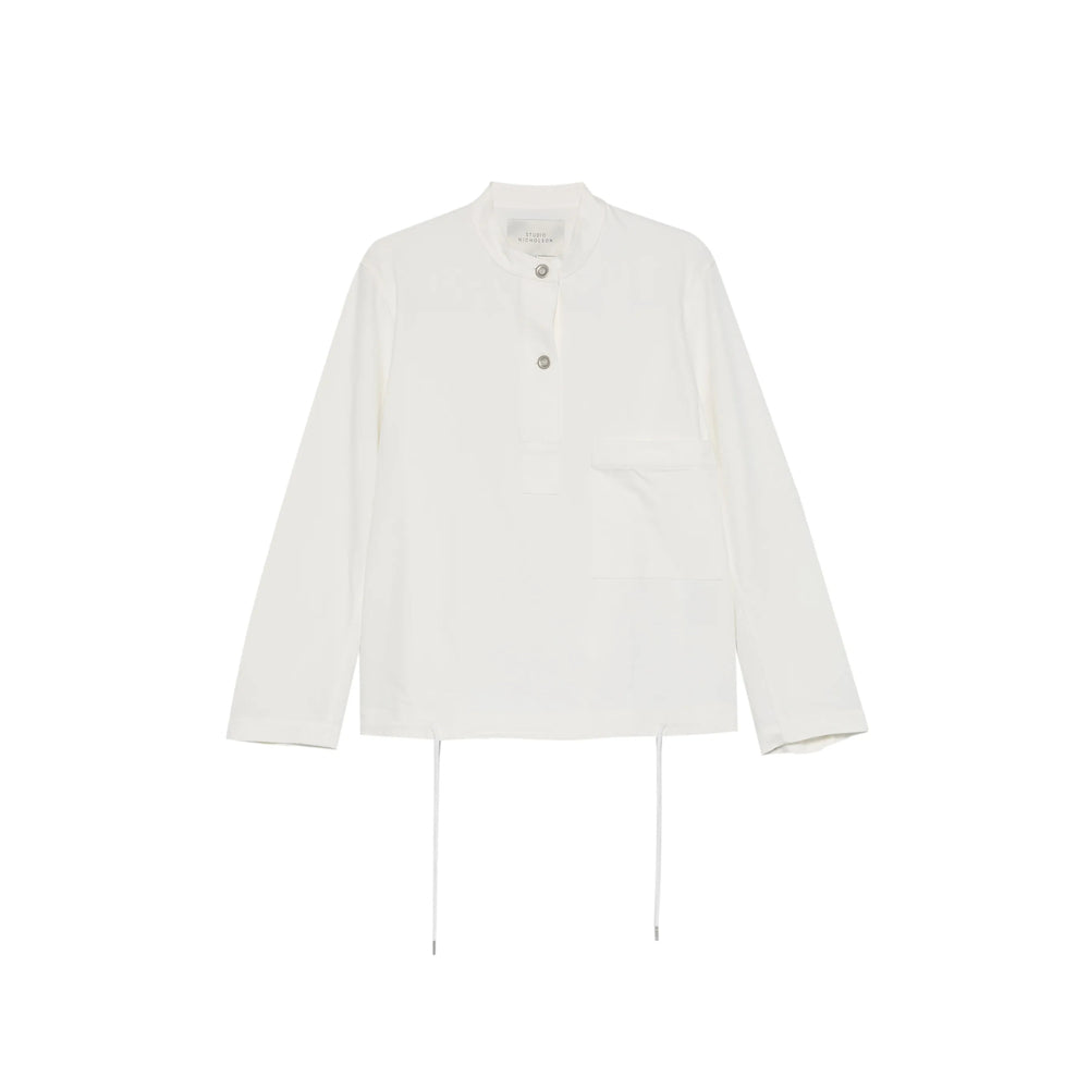 Studio Nicholson Baye Shirt — White by Studio Nicholson