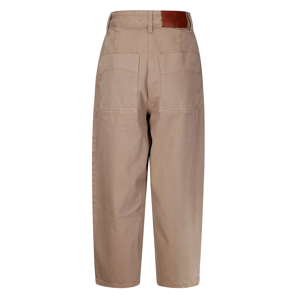 Studio Nicholson Chalco Trousers — Beige, view 3