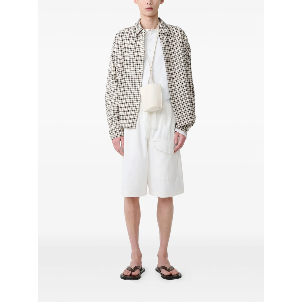 Studio Nicholson Ikaria Shorts — White, view 3