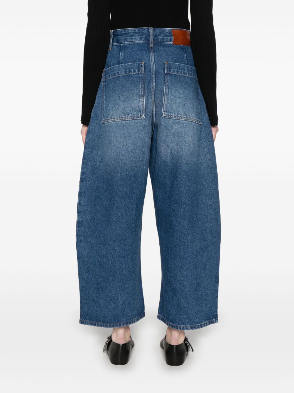 Studio Nicholson PRE Chalco Jeans — Blue, view 4