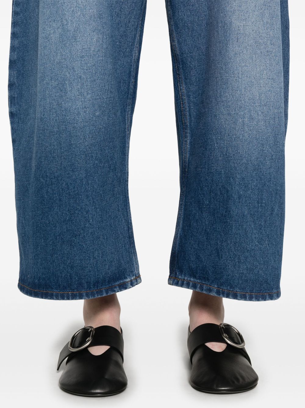 Studio Nicholson PRE Chalco Jeans — Blue, view 5