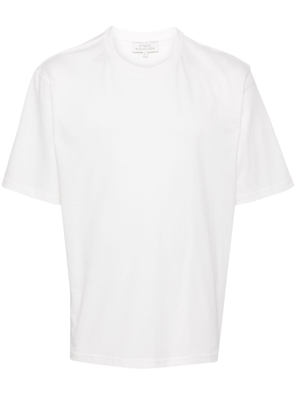 Studio Nicholson Bric T-Shirt — White by Studio Nicholson