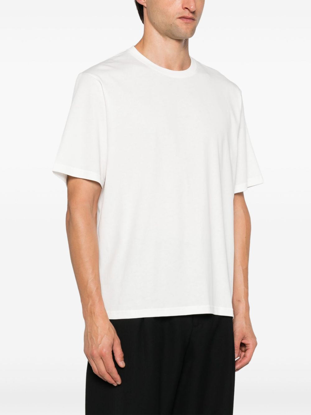 Studio Nicholson Bric T-Shirt — White, view 3