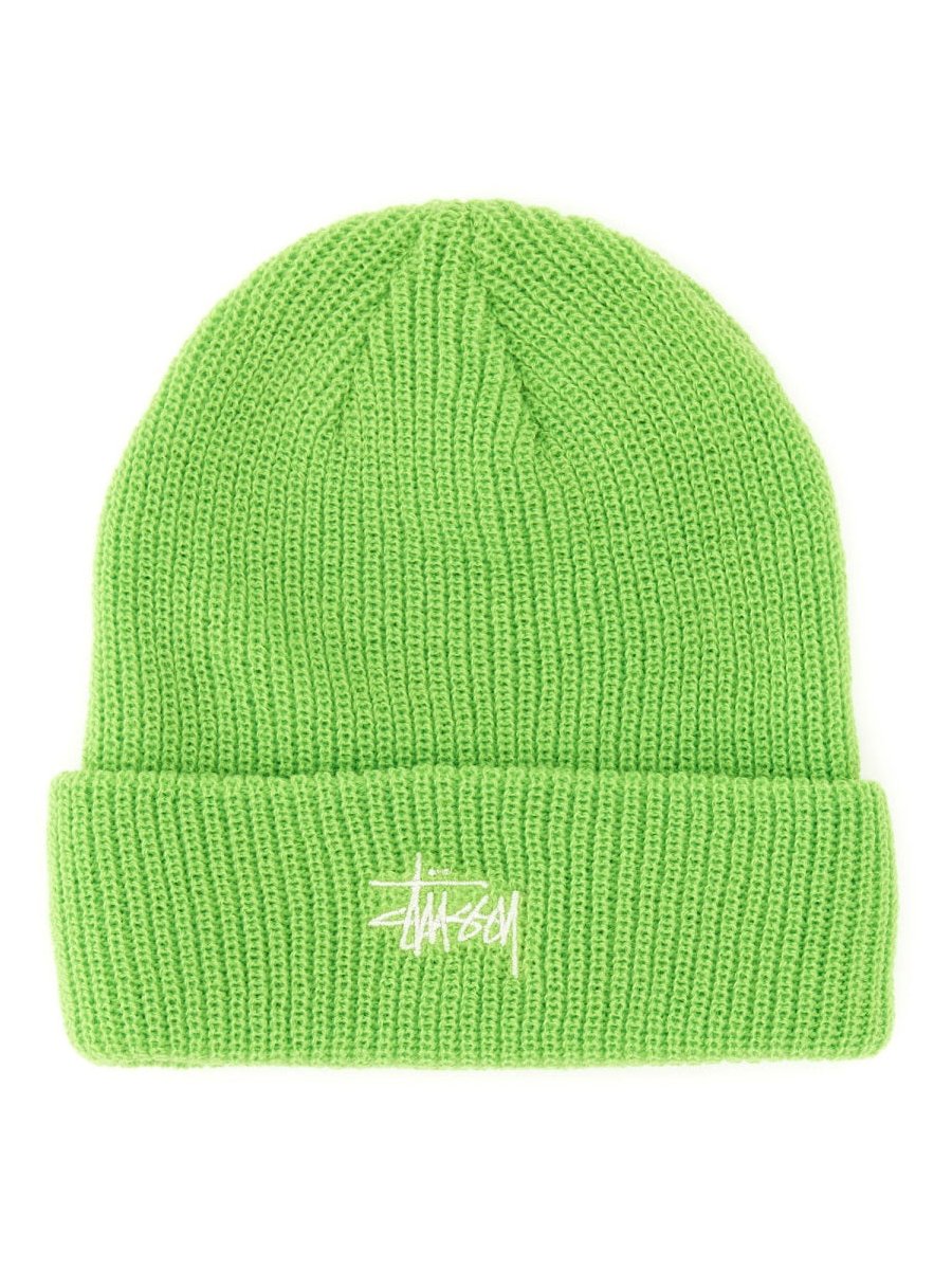 StüSsy 1321019_GREEN Acrylic Beanie — Green by StüSsy