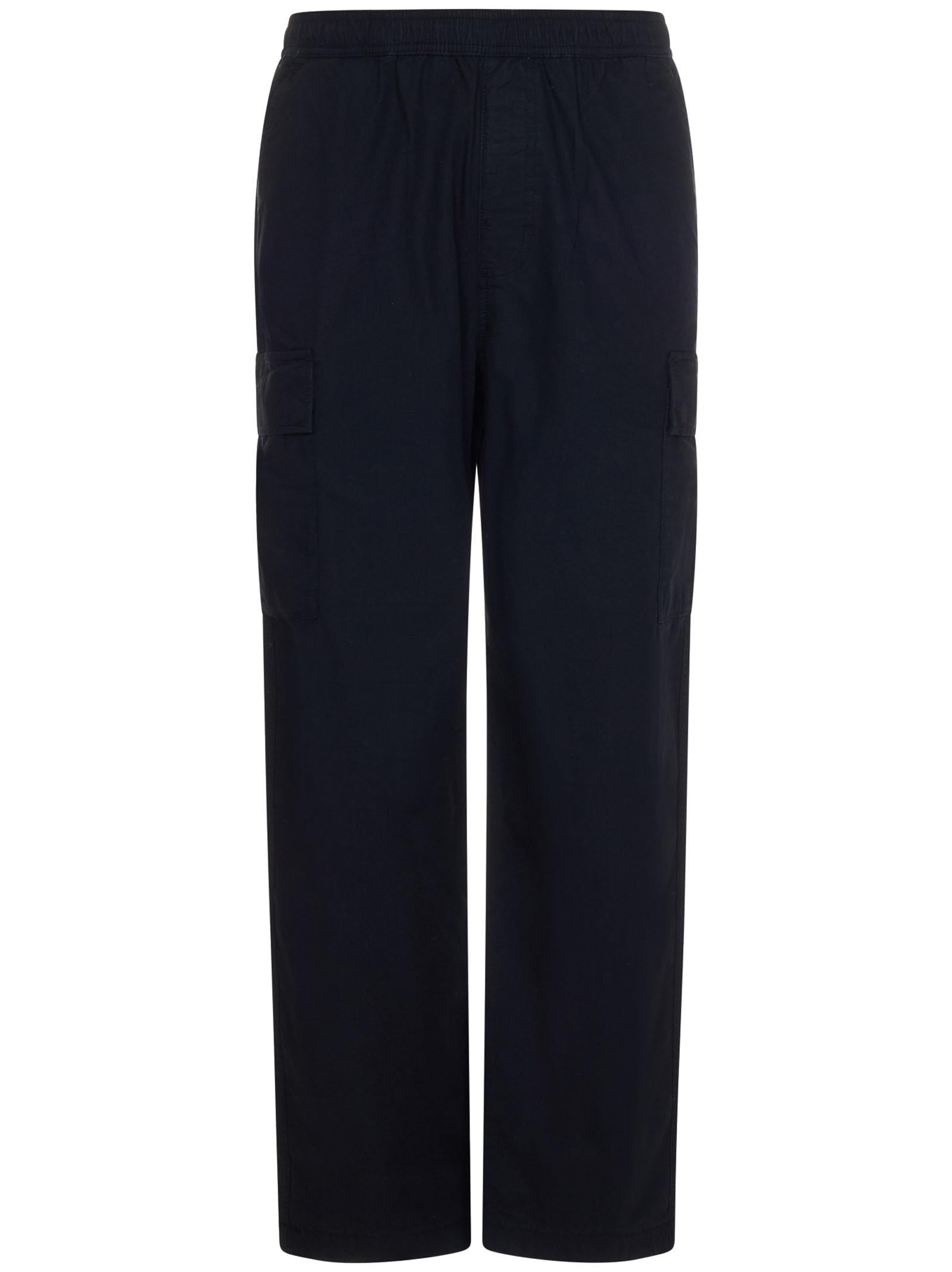 StüSsy Ripstop Cotton Cargo Pants — Black by StüSsy
