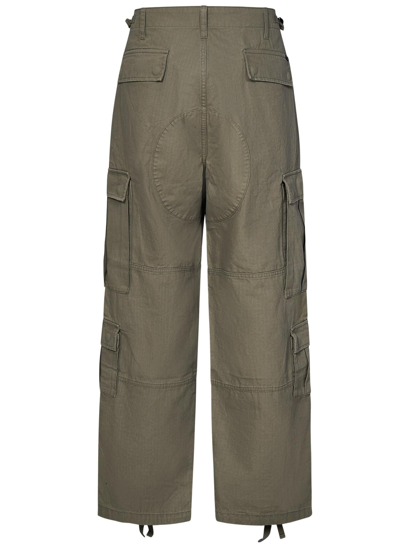 StüSsy Multi-Pocket Cotton Cargo Pants — Olive by StüSsy