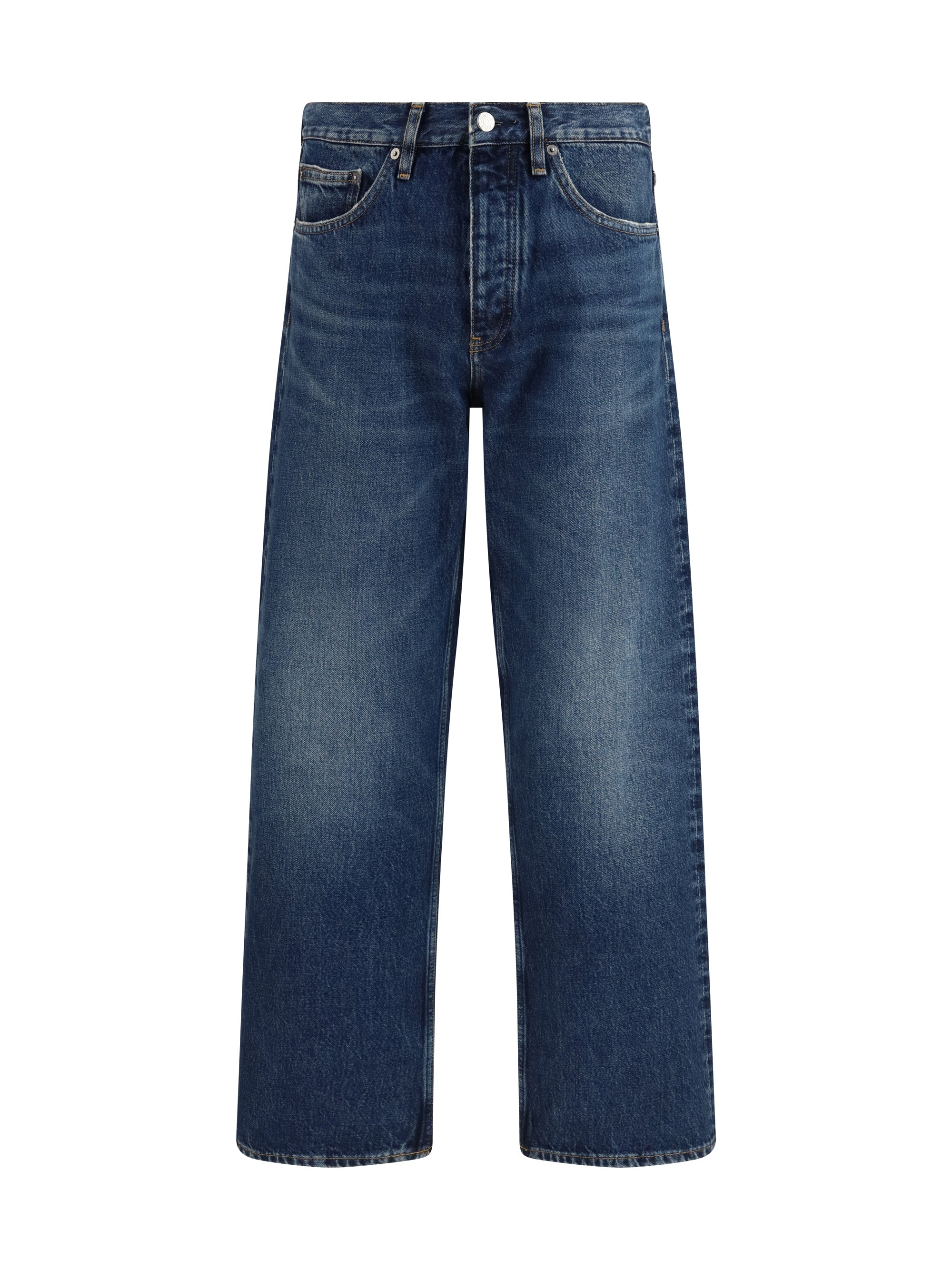 Sunflower Loose Fit Organic Cotton Jeans — Navy by Sunflower