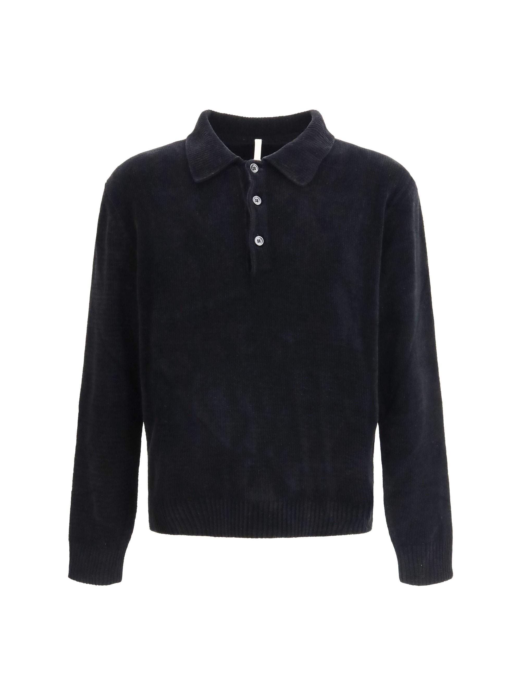 Sunflower Chenille Polo — Black by Sunflower