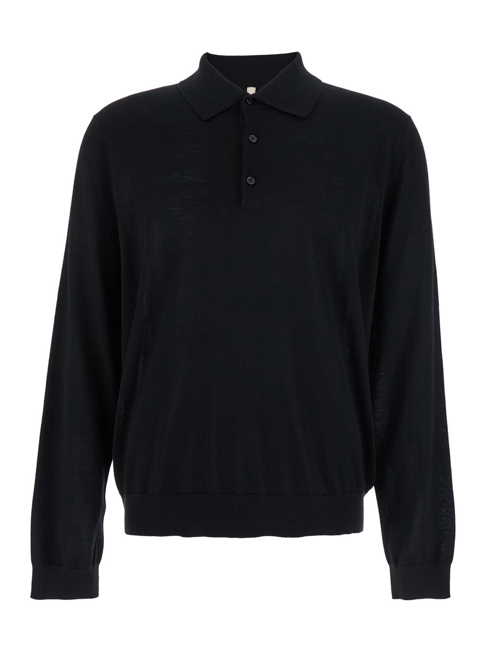 Sunflower Wool Polo — Black by Sunflower