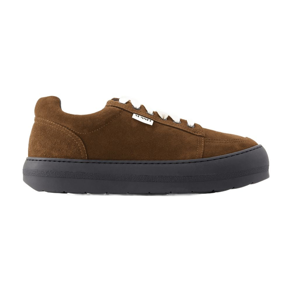 Sunnei Dreamy Sneaker — Brown, view 2