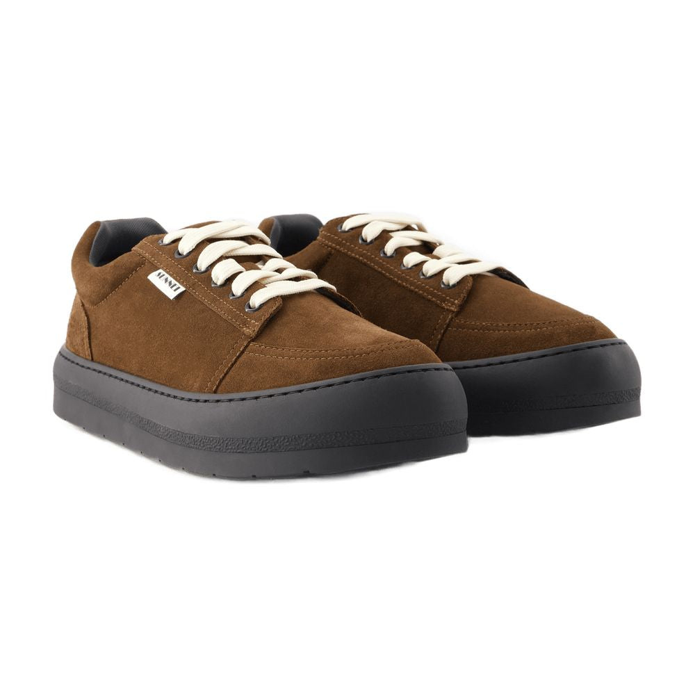 Sunnei Dreamy Sneaker — Brown, view 3