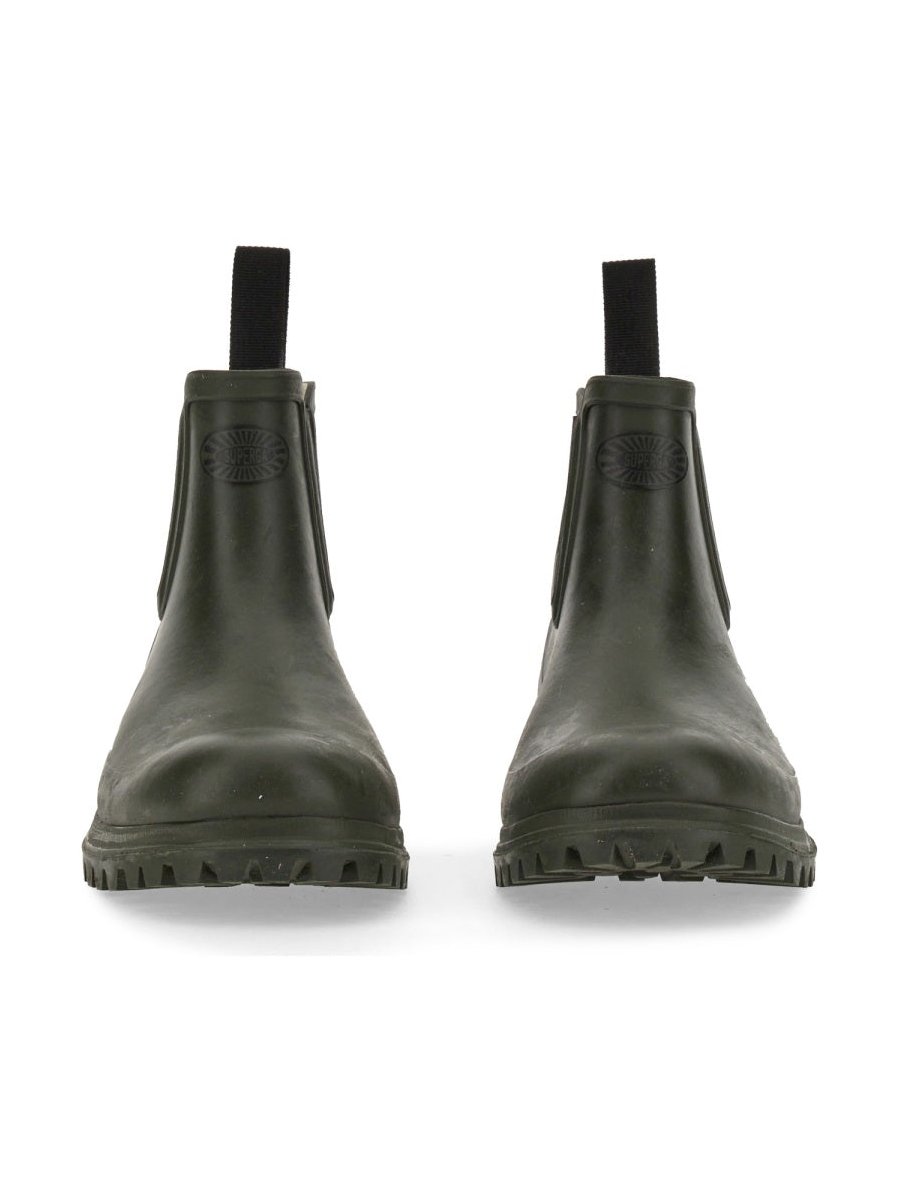 Superga Vulcanized Rubber Boot — Green, view 3