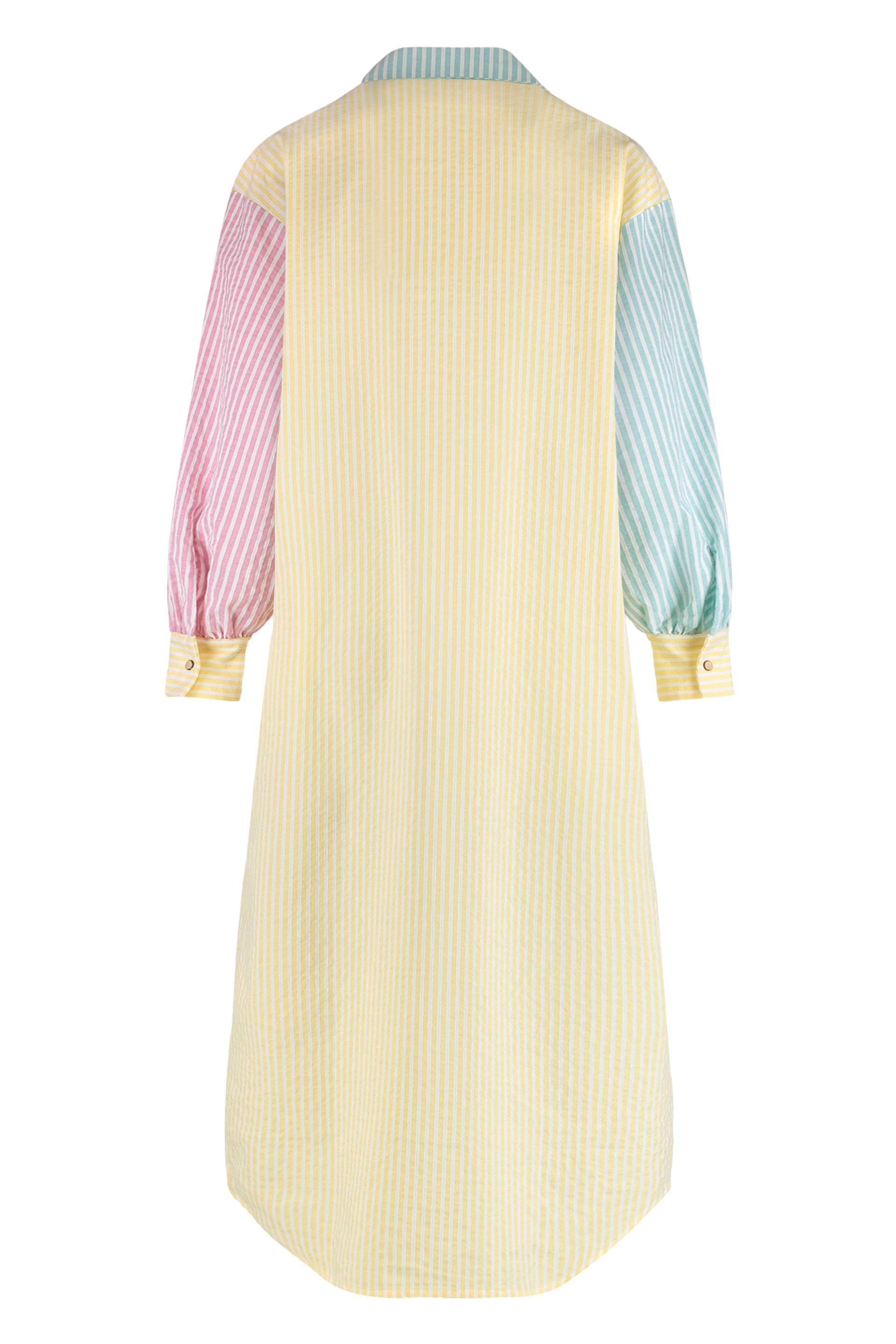 Susanna Blu Giglio Shirtdress — Multicolor, view 2