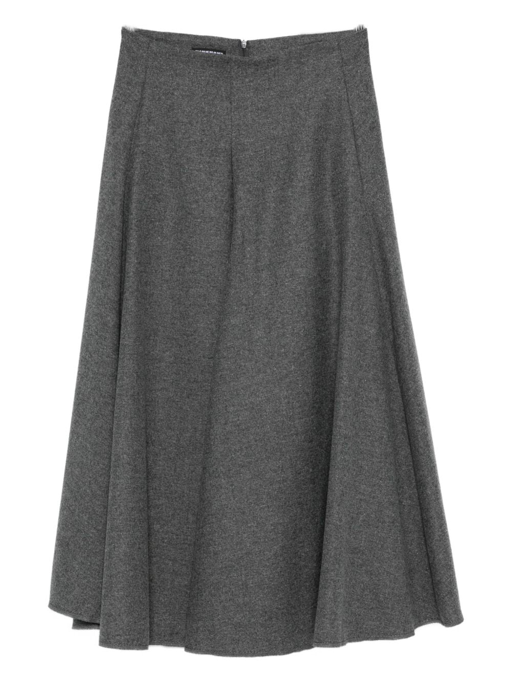 SUSANNE BOMMER A-Line Wool Skirt — Grey by SUSANNE BOMMER