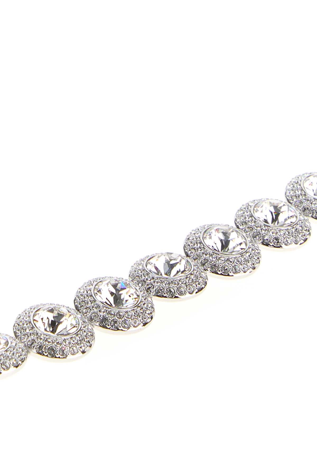 Swarovski Crystal Halo Bracelet — Silver, view 2