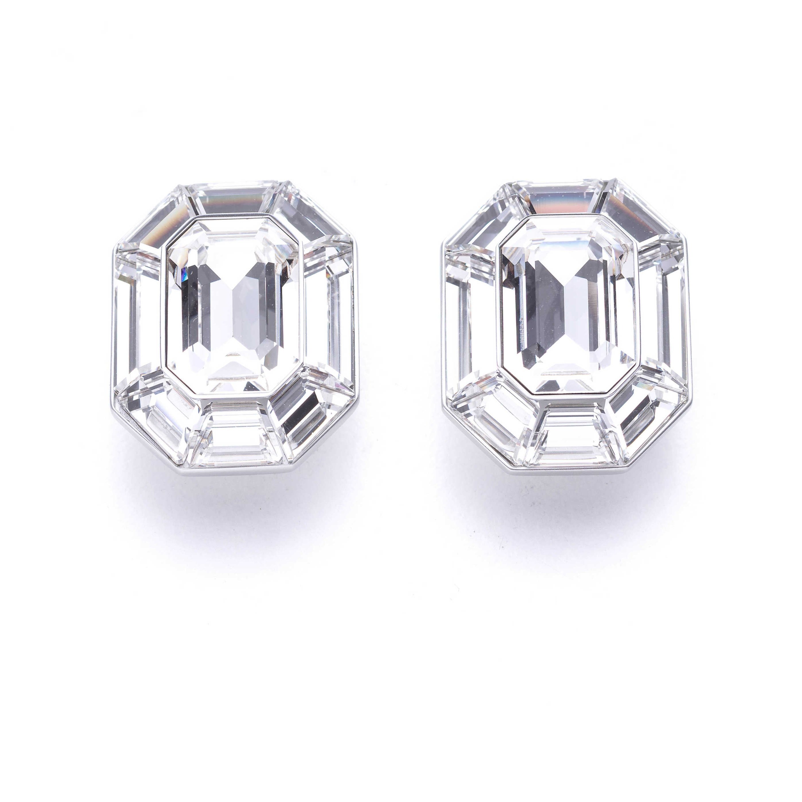 Swarovski Lucent Crystal Earring — Clear by Swarovski