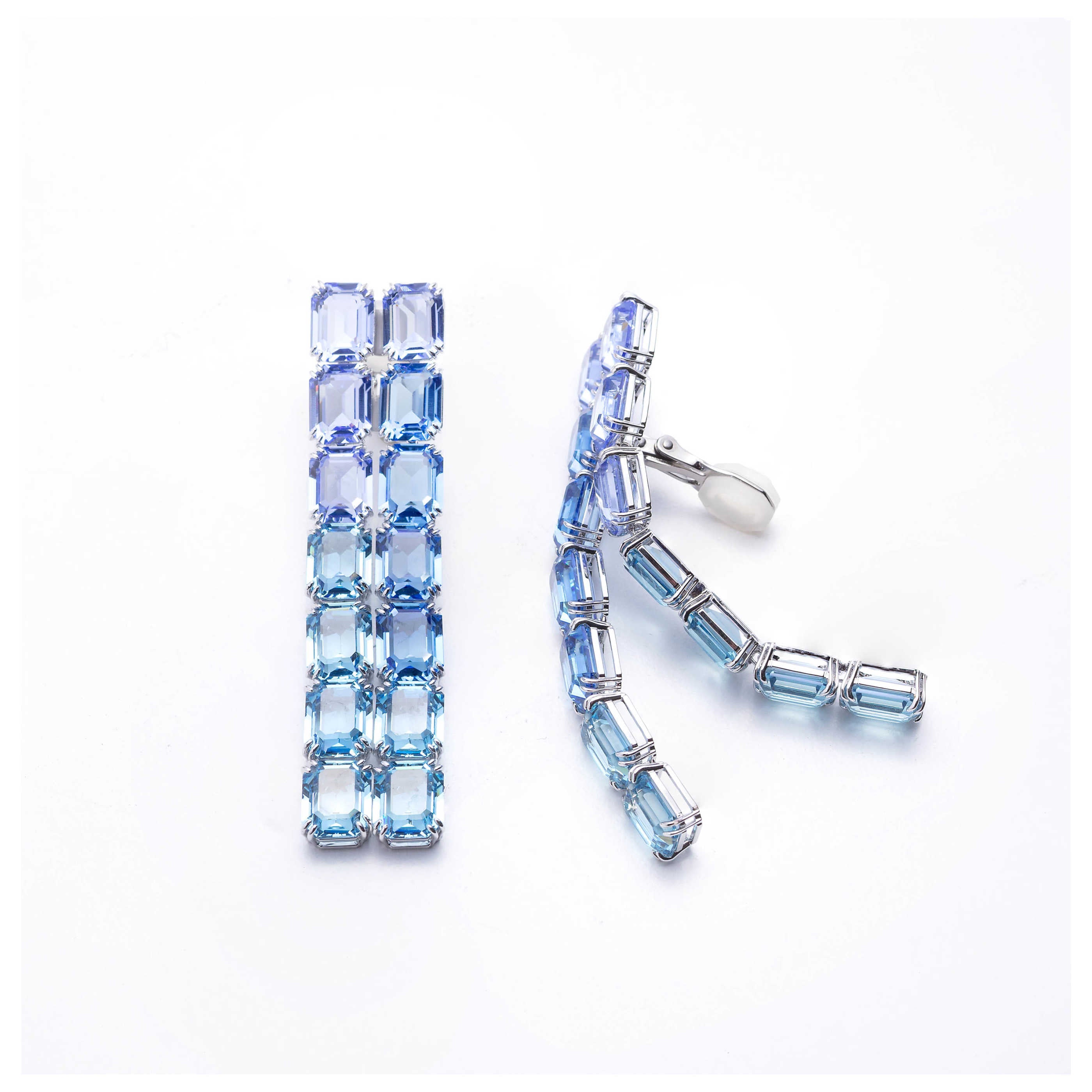 Swarovski Millenia Earrings — Blue by Swarovski