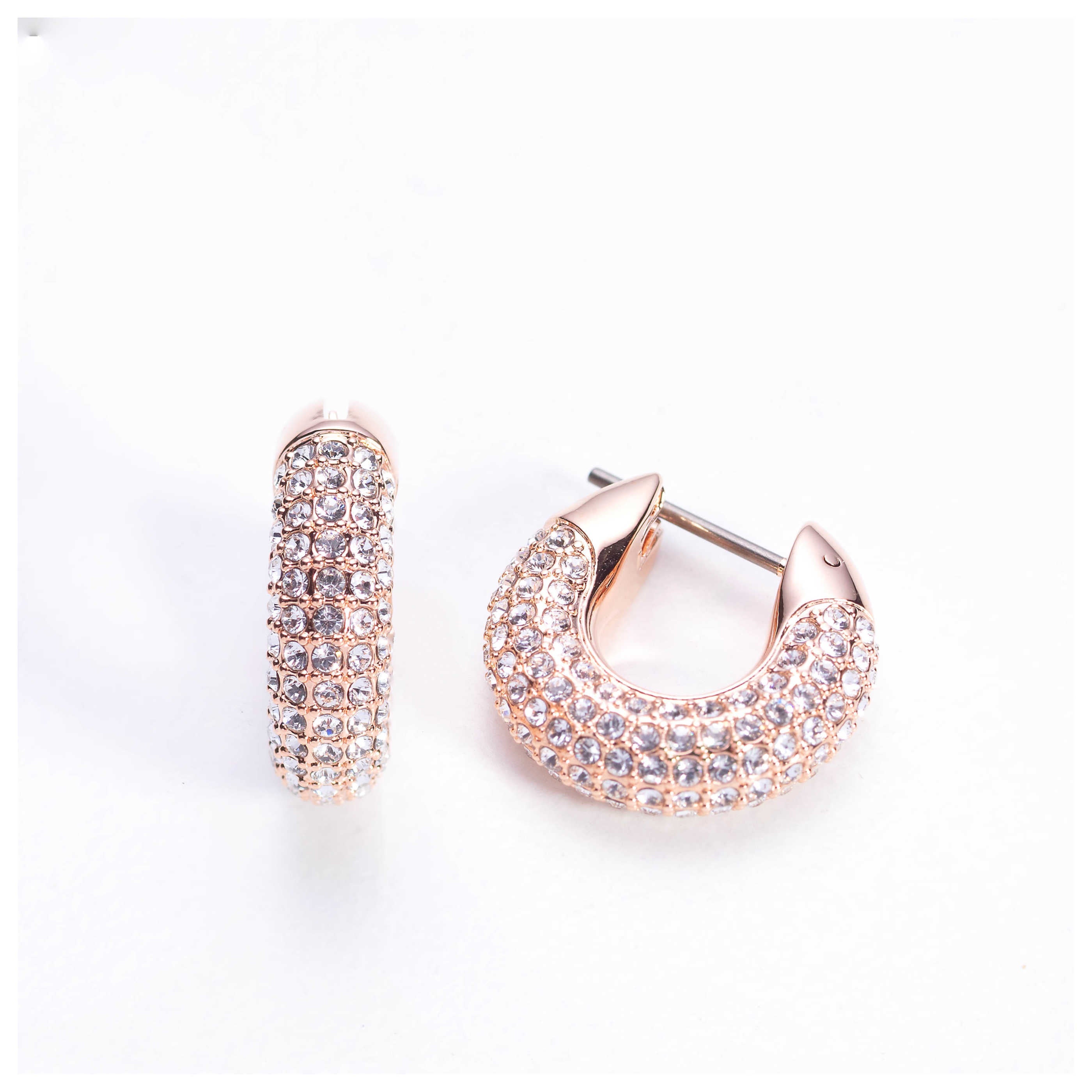 Swarovski Dextera Earrings — Rose gold by Swarovski