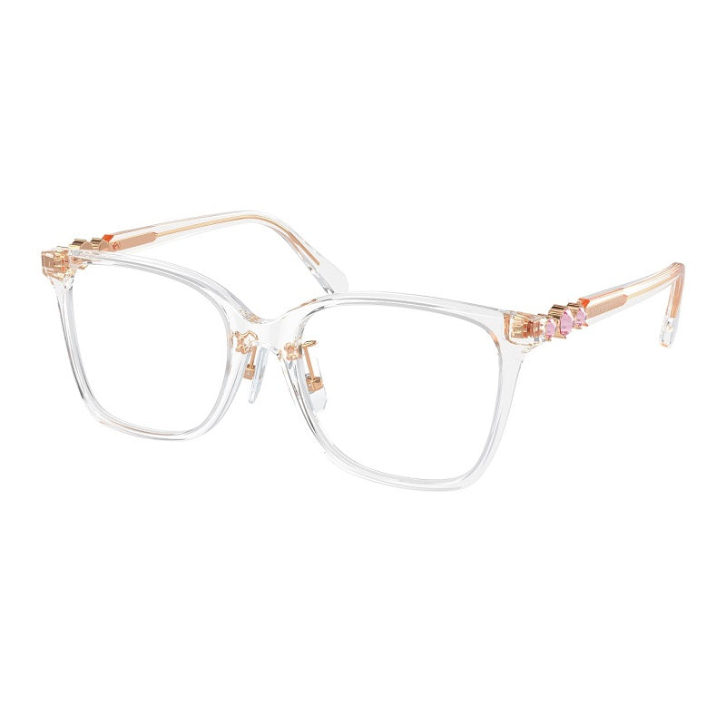 Swarovski SK2026D1027 Crystal Geometric Full Rim Eyeglasses — Clear by Swarovski