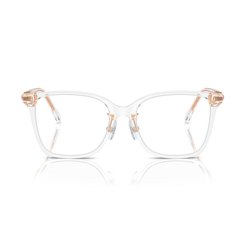 Swarovski SK2026D1027 Crystal Geometric Full Rim Eyeglasses — Clear, view 2