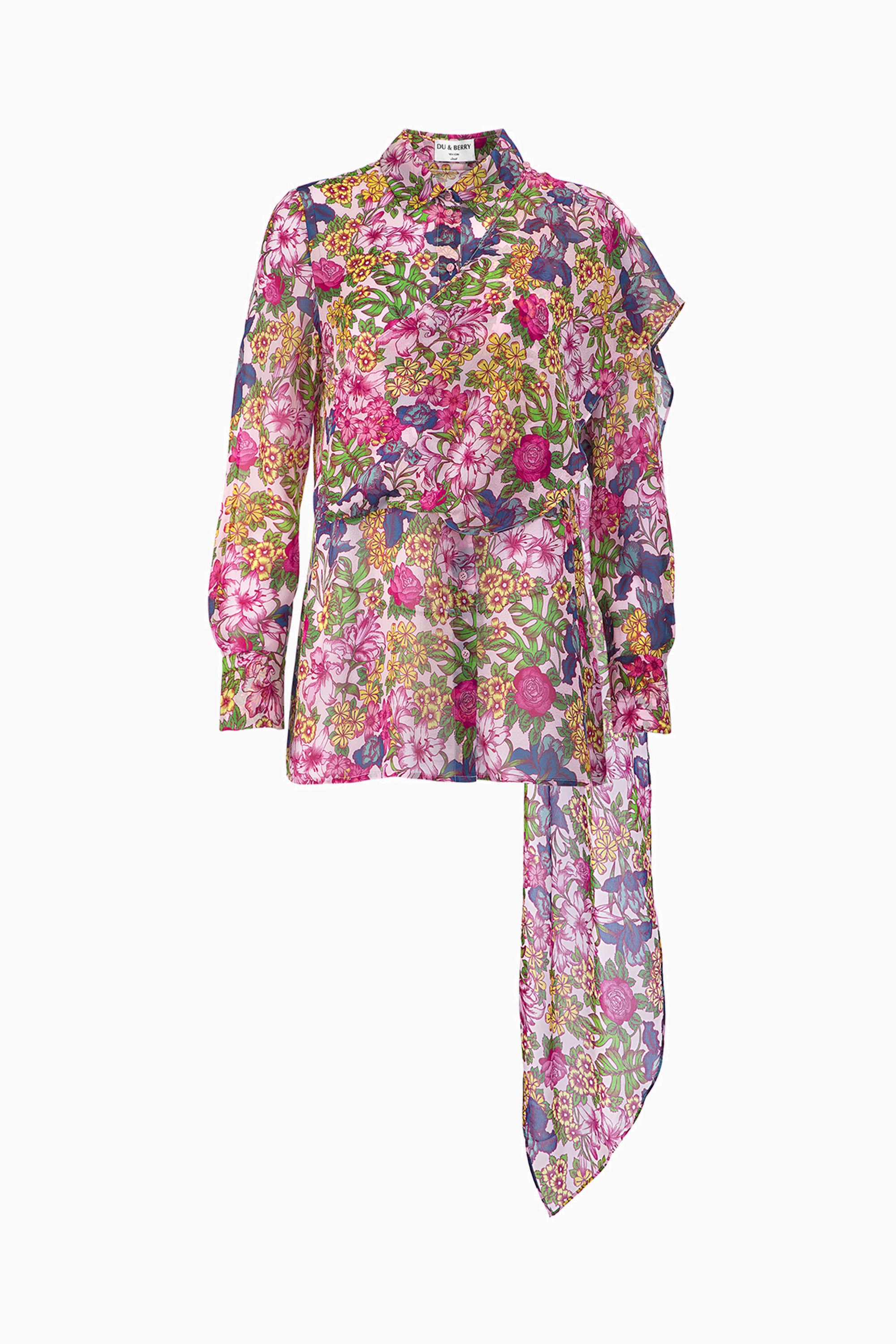 Symphony Chiffon Blouse by Du & Berry