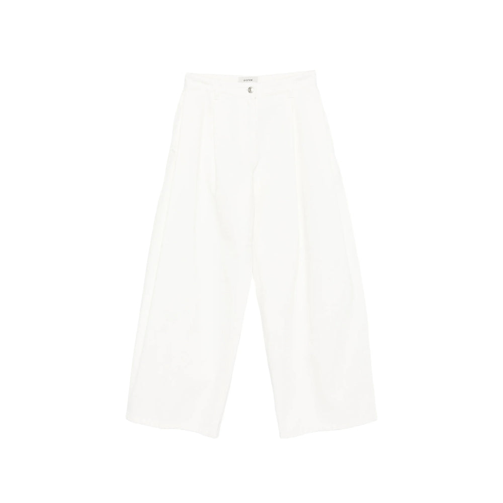 System Offwh Jeans — White by System