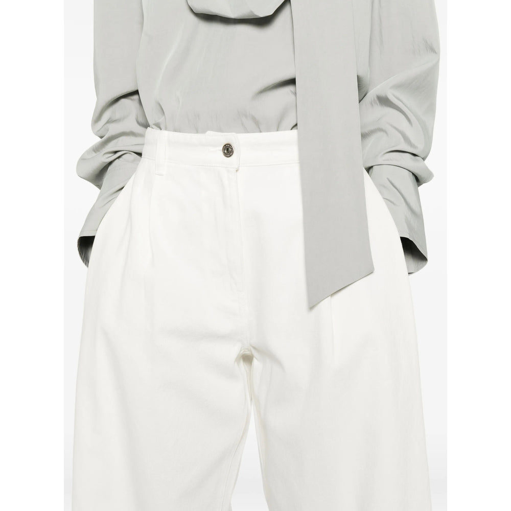 System Offwh Jeans — White, view 4