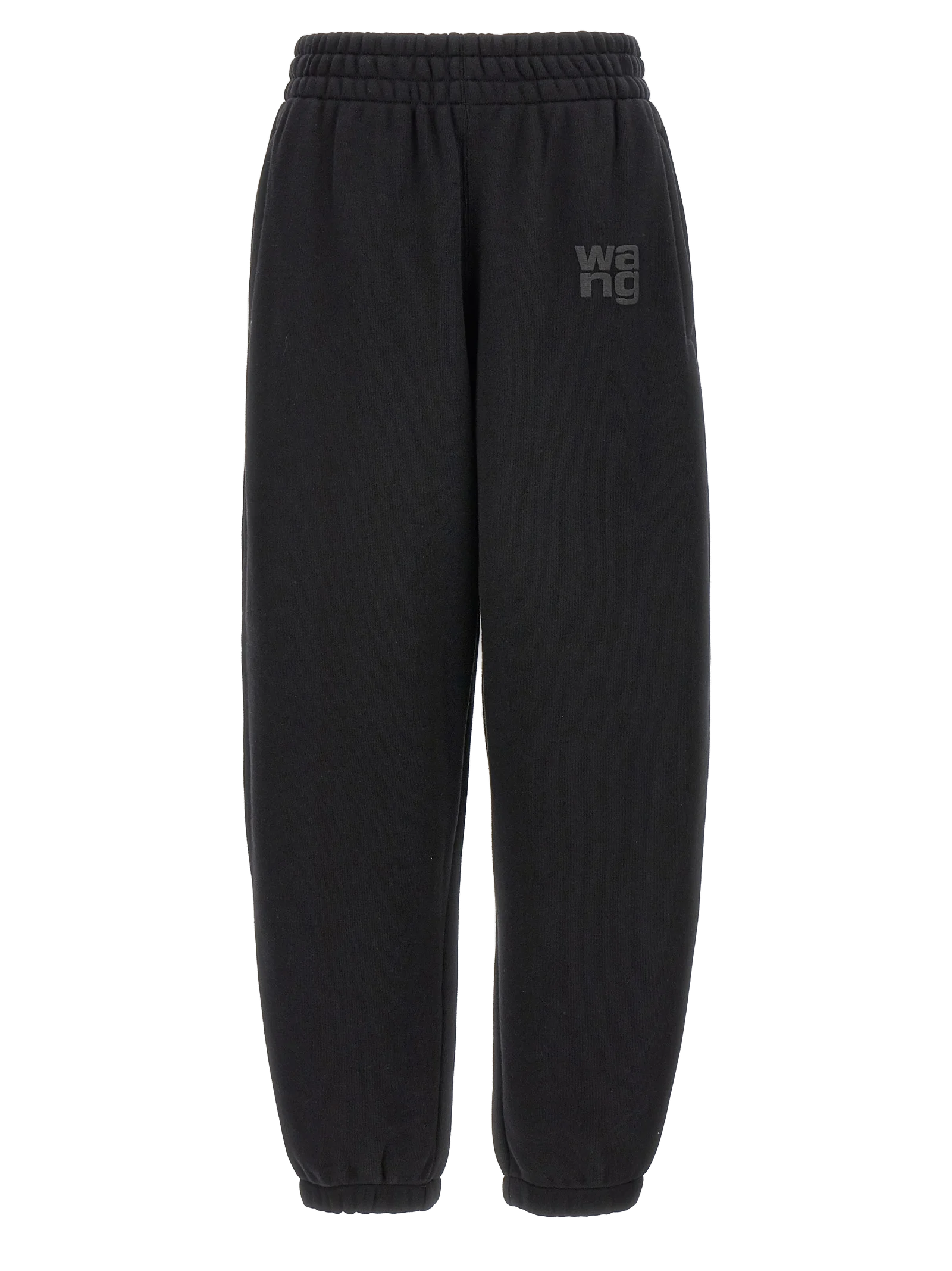 T By Alexander Wang Cotton Terry Joggers — Black by T By Alexander Wang